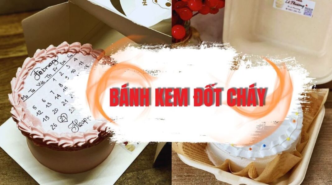 Bánh kem đốt cháy Sài Gòn